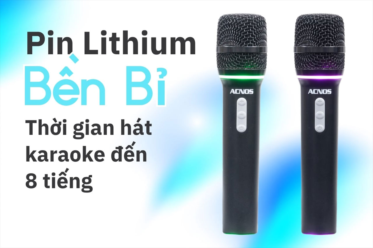 Loa karaoke di động Acnos S30 ch&iacute;nh h&atilde;ng gi&aacute; rẻ nhất 