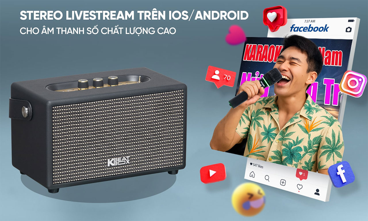 Loa karaoke di động Acnos S30 ch&iacute;nh h&atilde;ng gi&aacute; rẻ nhất 