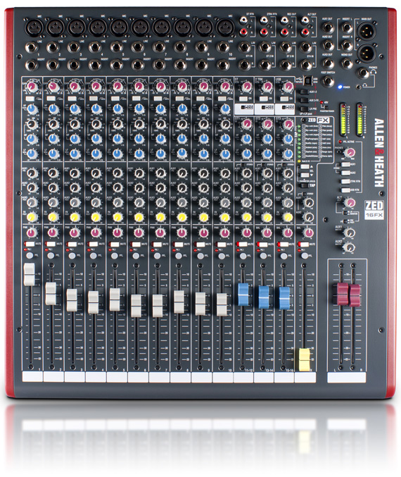 MIXER ALLEN & HEATH ZED 16FX