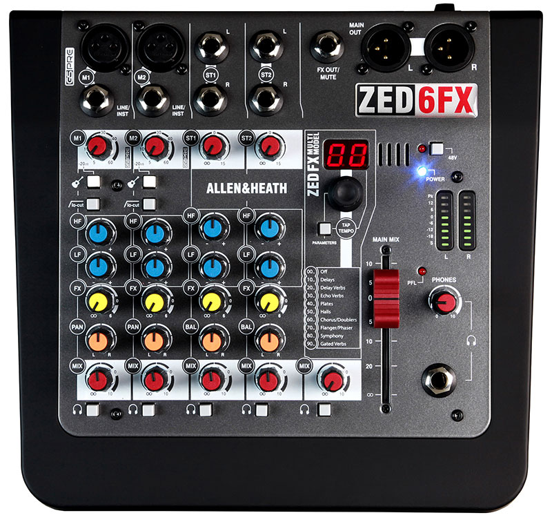 ALLEN & HEATH ZED 6FX