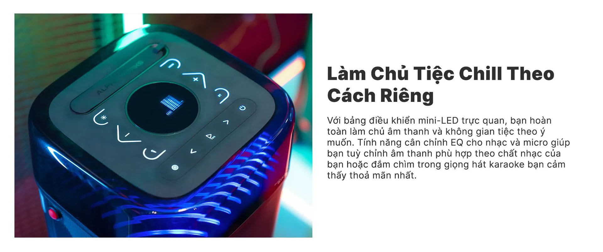 Loa k&eacute;o Karaoke Bluetooth di động Alpha Works GenBeat 100 ch&iacute;nh h&atilde;ng mới nhất gi&aacute; rẻ nhất