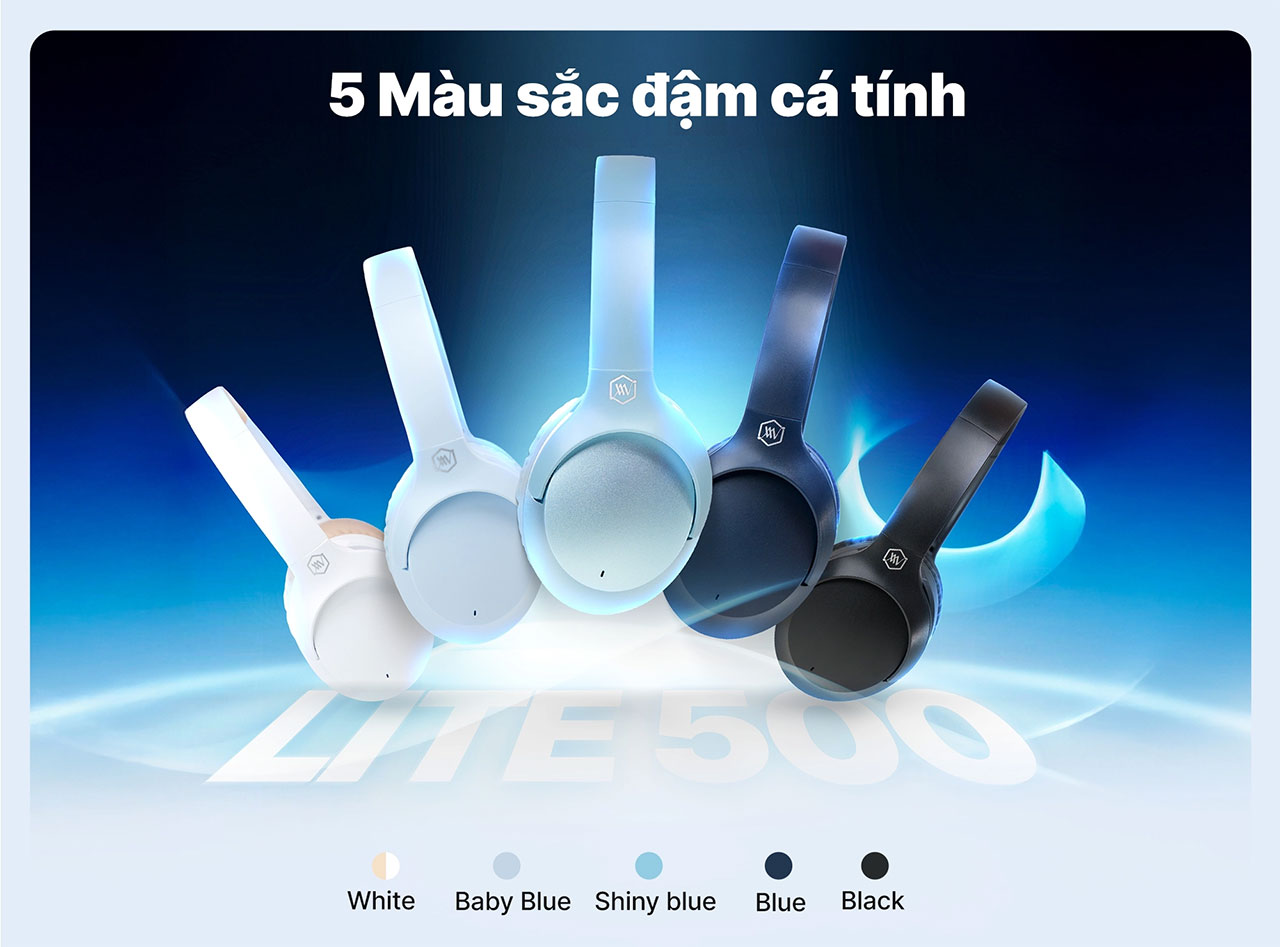 Tai nghe kh&ocirc;ng d&acirc;y chụp tai Alpha Works LITE 500 ch&iacute;nh h&atilde;ng gi&aacute; rẻ nhất