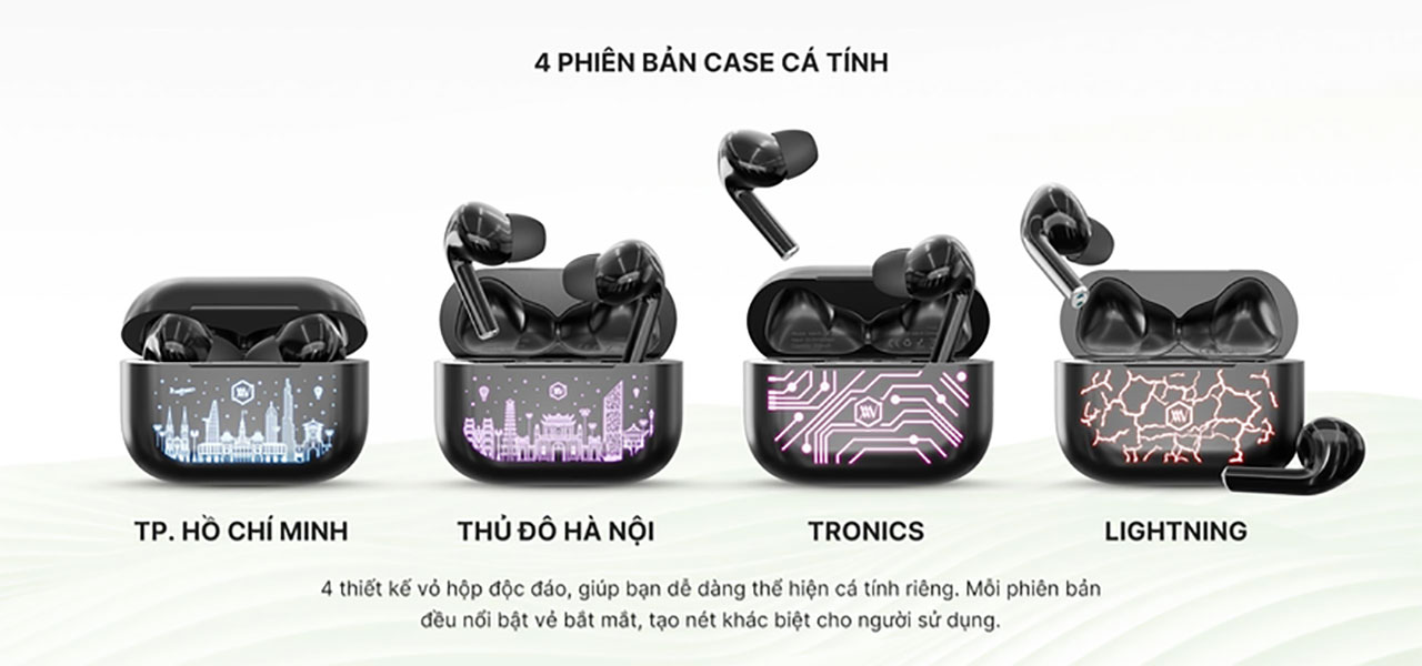 Tai nghe True Wireless Alpha Works Flex 100 ch&iacute;nh h&atilde;ng gi&aacute; rẻ nhất