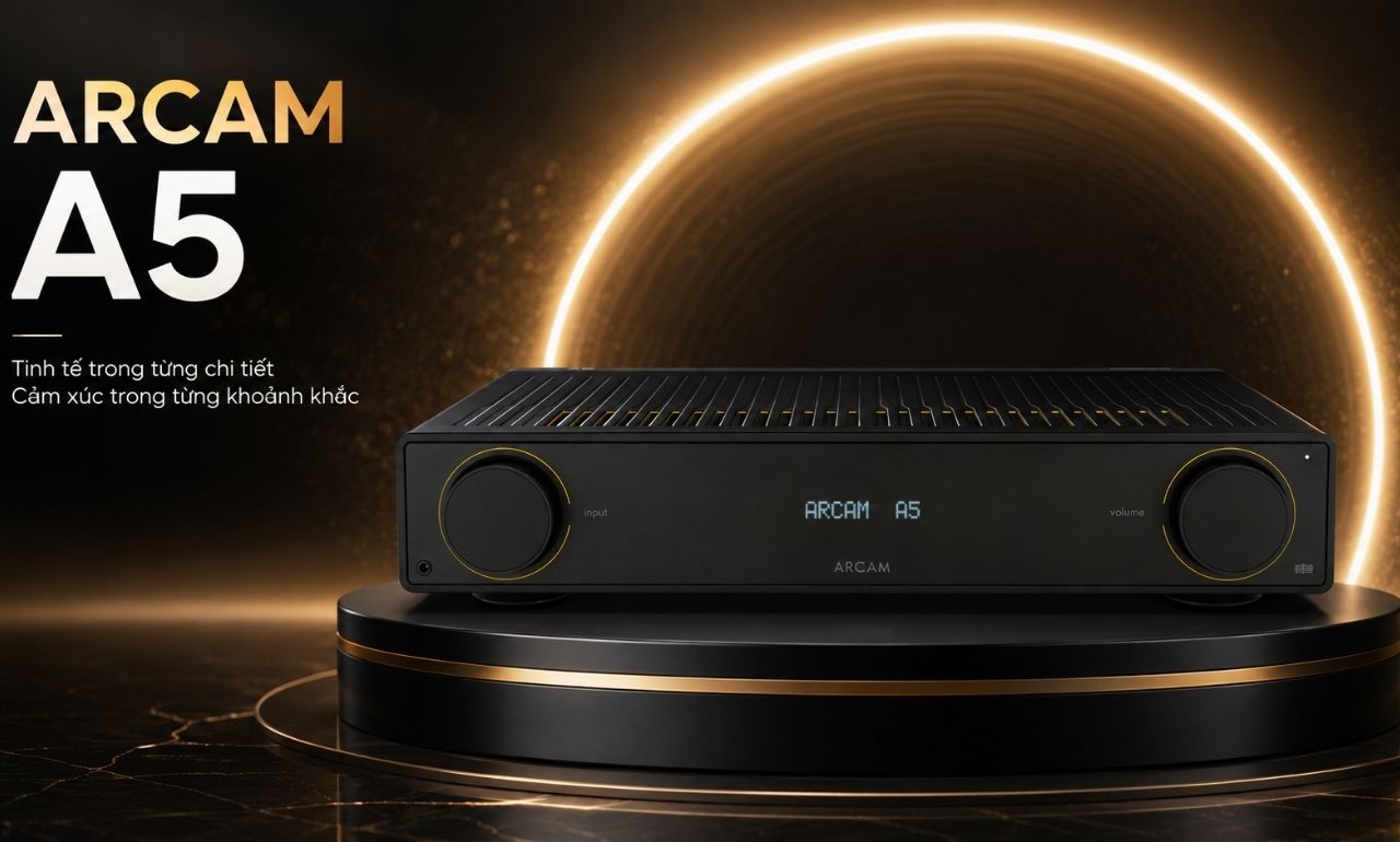 Amply Arcam A5 ch&iacute;nh h&atilde;ng gi&aacute; rẻ