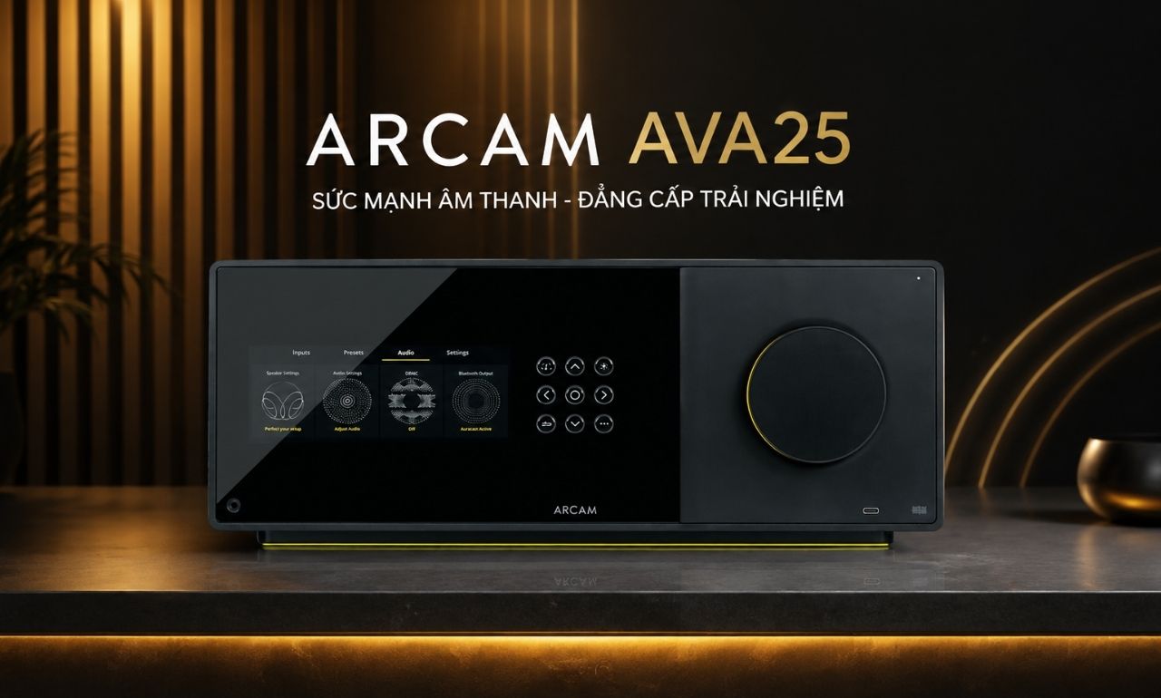 Amply Arcam AVA25 ch&iacute;nh h&atilde;ng gi&aacute; rẻ