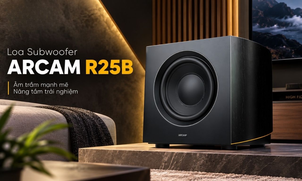 Loa Subwoofer Arcam R25B ch&iacute;nh h&atilde;ng gi&aacute; rẻ