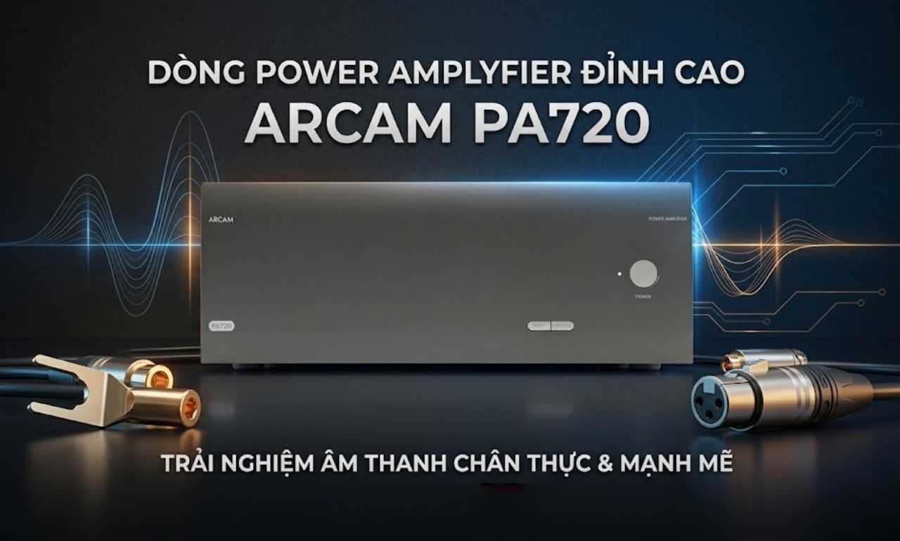 Power amplyfier Arcam PA720 ch&iacute;nh h&atilde;ng gi&aacute; rẻ