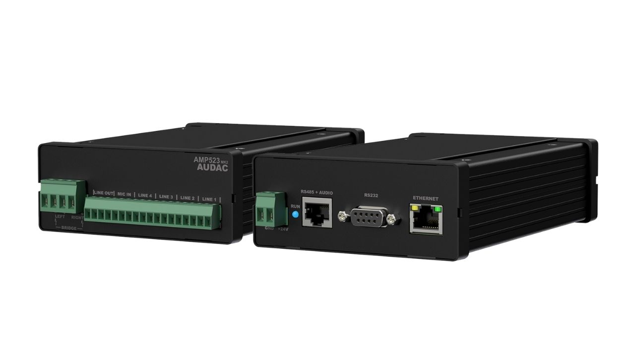 Amply c&ocirc;ng suất Audac AMP523 ch&iacute;nh h&atilde;ng gi&aacute; rẻ