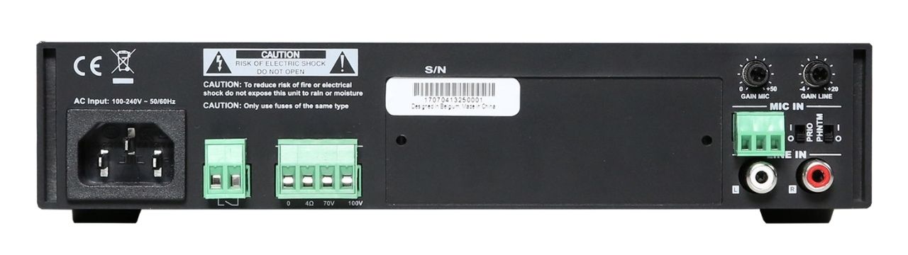 Amply c&ocirc;ng suất Audac COM104 ch&iacute;nh h&atilde;ng gi&aacute; rẻ