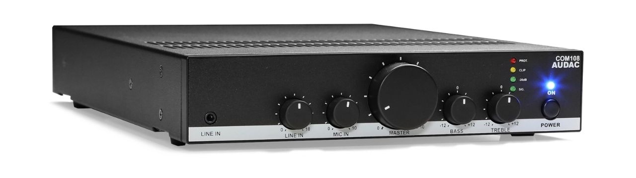 Amply c&ocirc;ng suất Audac COM108 ch&iacute;nh h&atilde;ng gi&aacute; rẻ