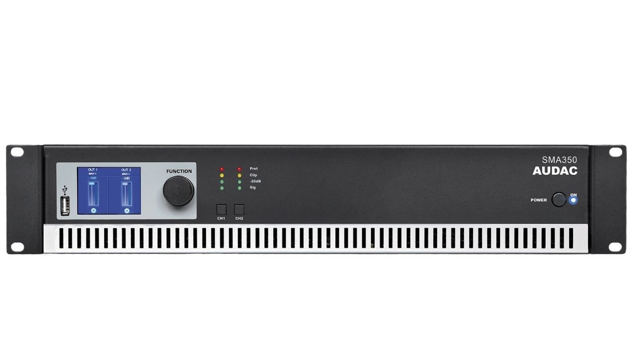 Amply c&ocirc;ng suất Audac SMA350 ch&iacute;nh h&atilde;ng gi&aacute; rẻ