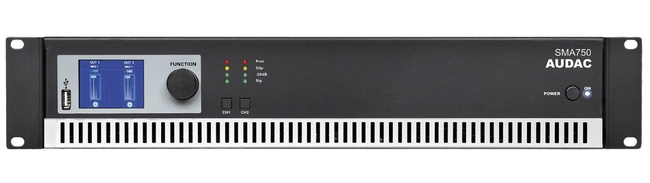 Amply c&ocirc;ng suất Audac SMA750 ch&iacute;nh h&atilde;ng gi&aacute; rẻ