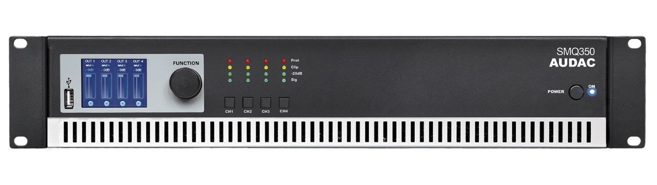 Amply c&ocirc;ng suất Audac SMQ350 ch&iacute;nh h&atilde;ng gi&aacute; rẻ