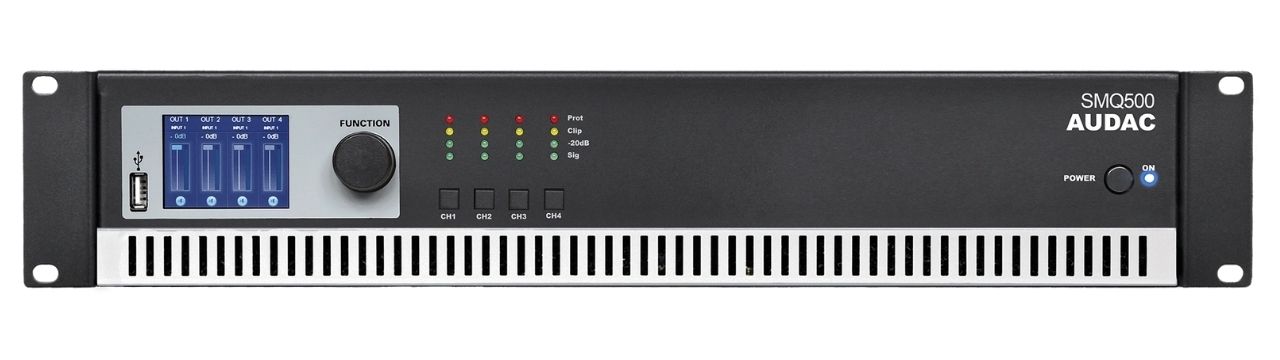 Amply c&ocirc;ng suất Audac SMQ500 ch&iacute;nh h&atilde;ng gi&aacute; rẻ