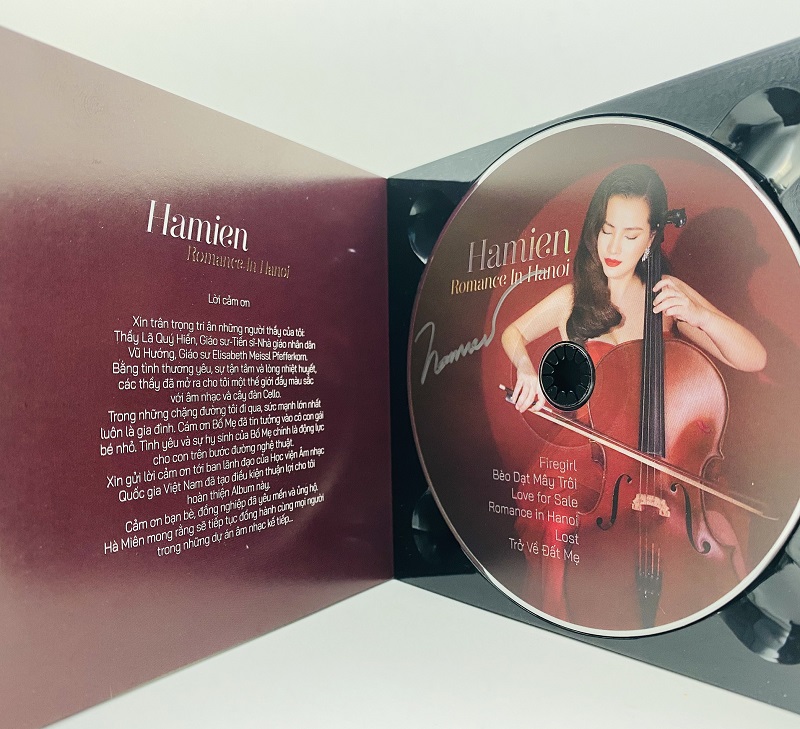 ĐĨA CD ROMANCE IN HANOI - HÀ MIÊN VOL 1