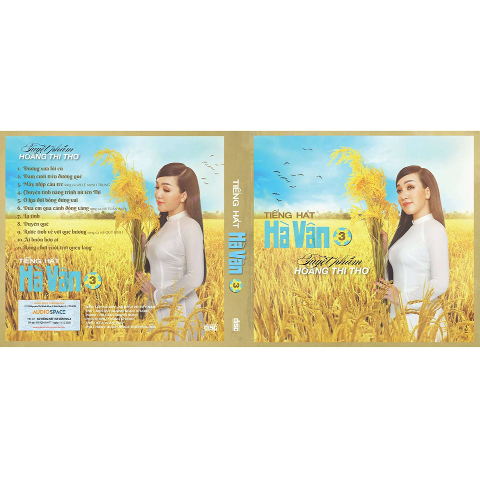 ĐĨA CD TIẾNG HÁT HÀ VÂN 3