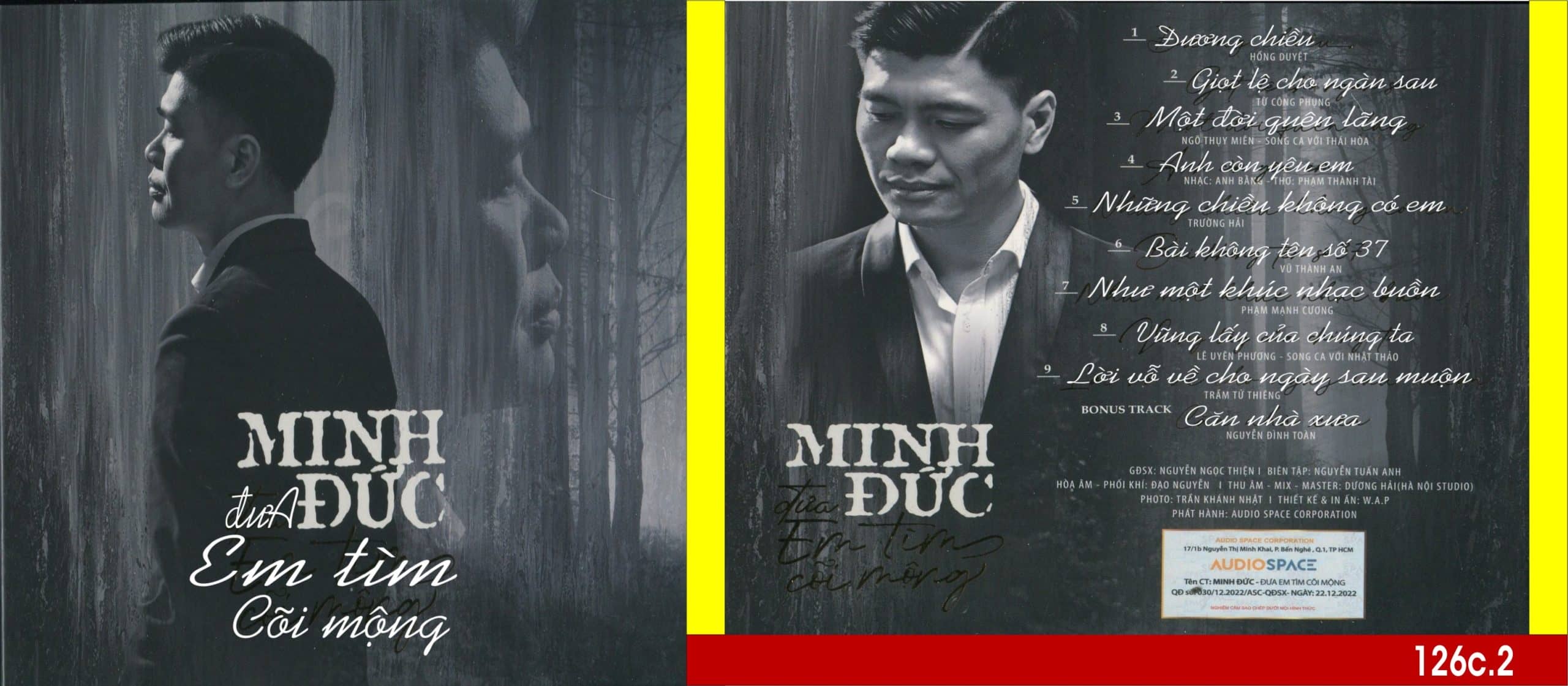 ĐĨA CD ĐƯA EM TÌM CÕI MỘNG - MINH ĐỨC VOL 2