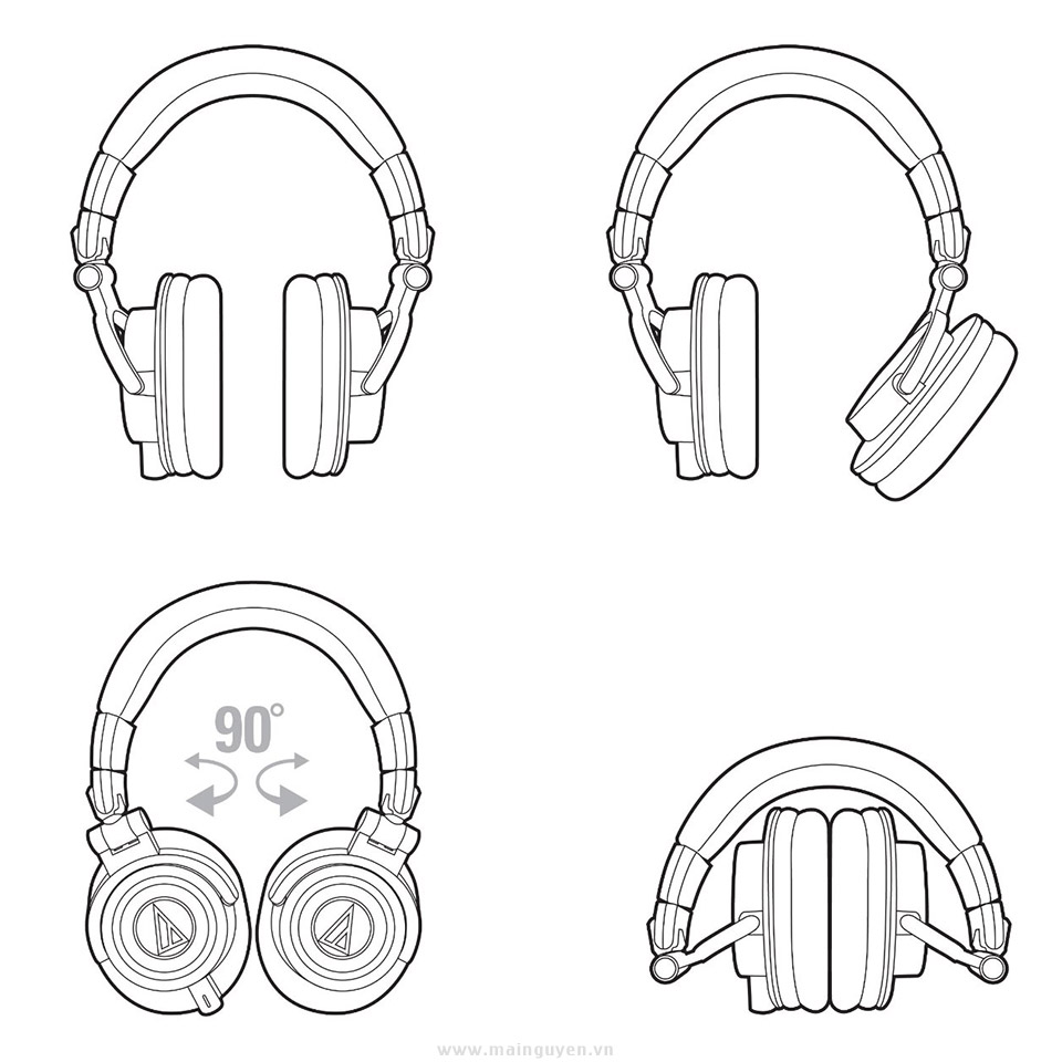 TAI NGHE AUDIO TECHNICA ATH M50X