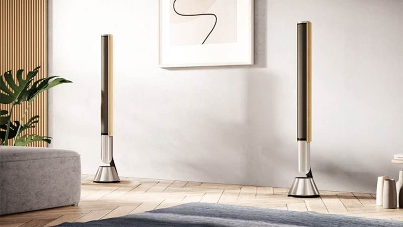 B&O BEOLAB 28 BLACK - SMOKE OAK