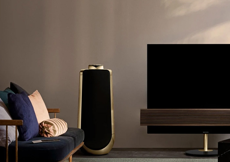 LOA B&O BEOLAB 50 BRASS - SMOKE OAK
