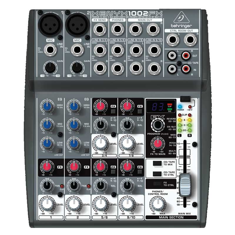 MIXER BEHRINGER 1002FX