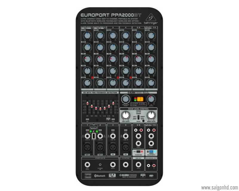 BEHRINGER PPA2000BT