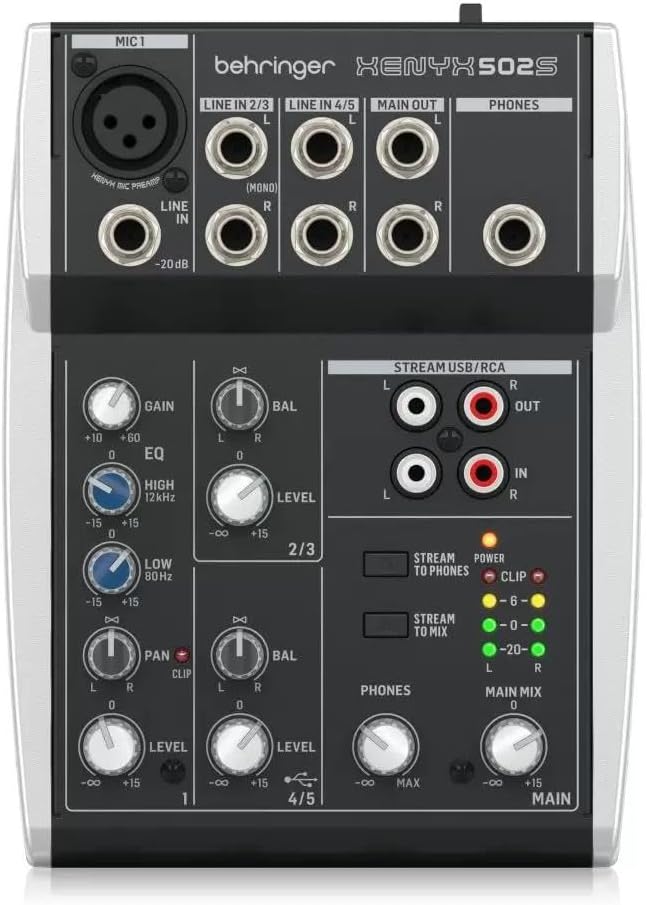 MIXER BEHRINGER XENYX 502S