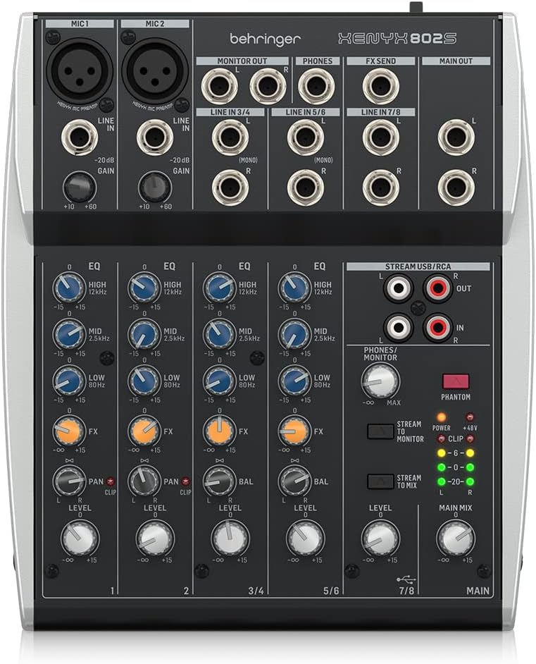 MIXER BEHRINGER XENYX 802S