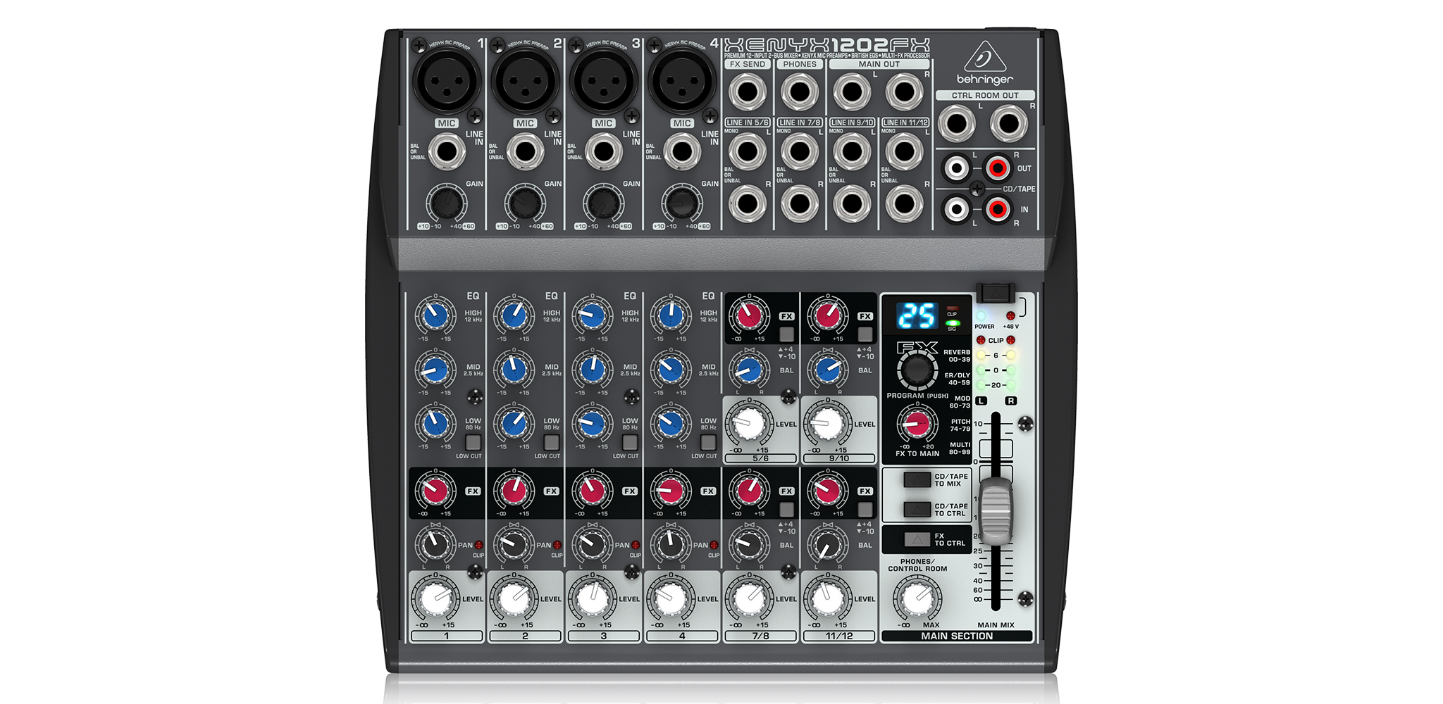 MIXER BEHRINGER XENYX 1202FX