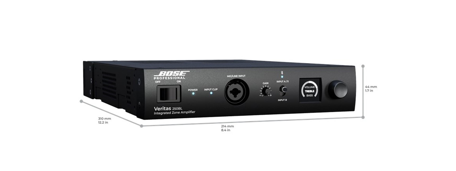 Amply công suất tích hợp Mixer Bose Veritas 250BL chính hãng mới nhất 2025