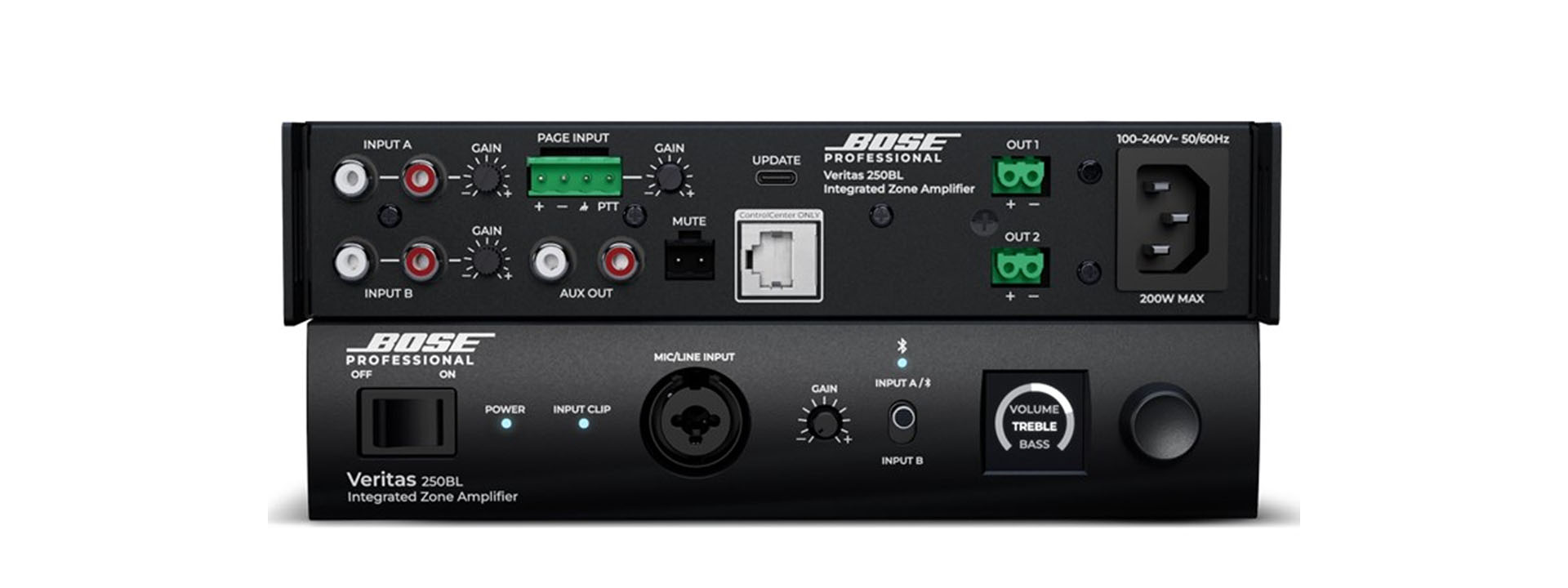 Amply công suất tích hợp Mixer Bose Veritas 250BL chính hãng mới nhất 2025