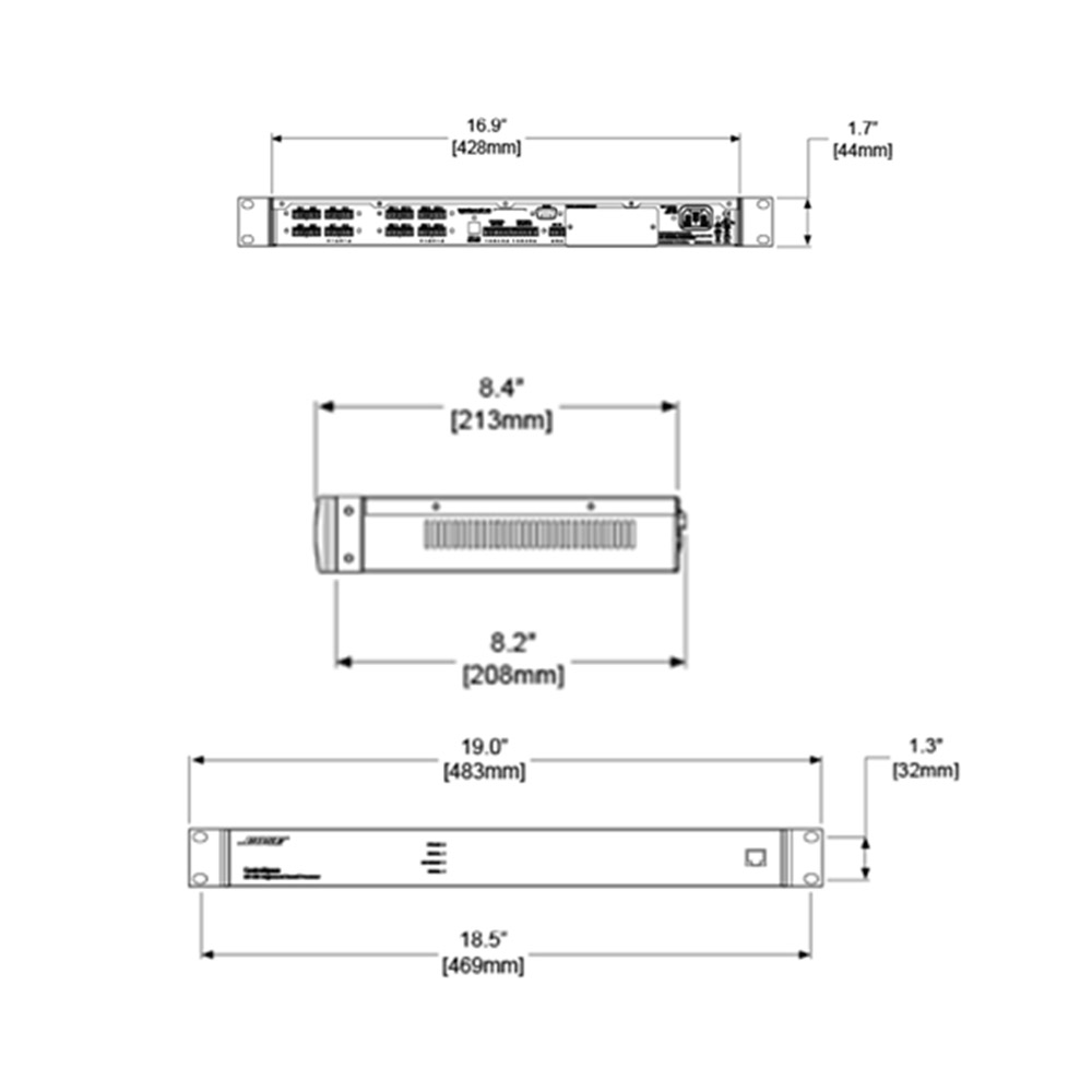 BOSE CONTROLSPACE ESP 1240 PROCESSOR