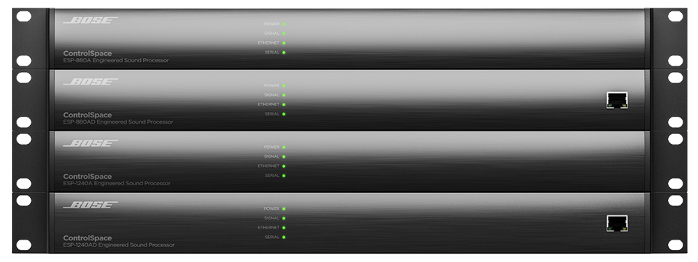 Trọn bộ Series Bộ xử lý tín hiệu âm thanh Bose Controlspace ESP