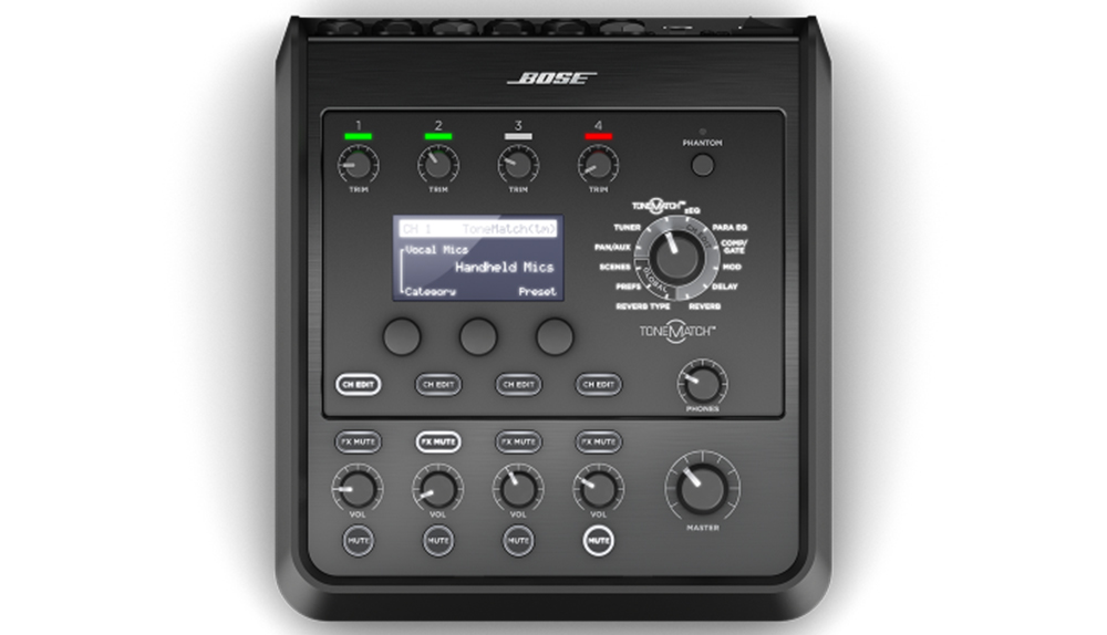 T4S Tonematch Mixer được thiết kế nhỏ gọn với tính di động cao