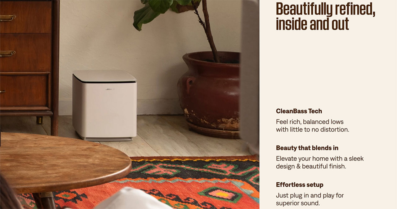 Loa Bose Lifestyle Ultra Subwoofer ch&iacute;nh h&atilde;ng gi&aacute; rẻ nhất
