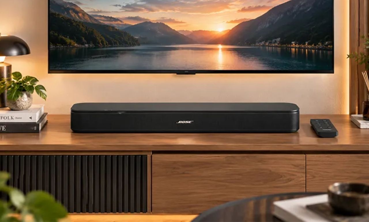 Bose TV Speaker (2nd Gen) (2nd Gen) Soundbar nhỏ gọn ch&iacute;nh h&atilde;ng gi&aacute; tốt
