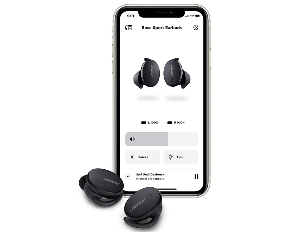 Cập nhật các tính năng của Bose Sport Earbuds thông qua ứng dụng Bose Music