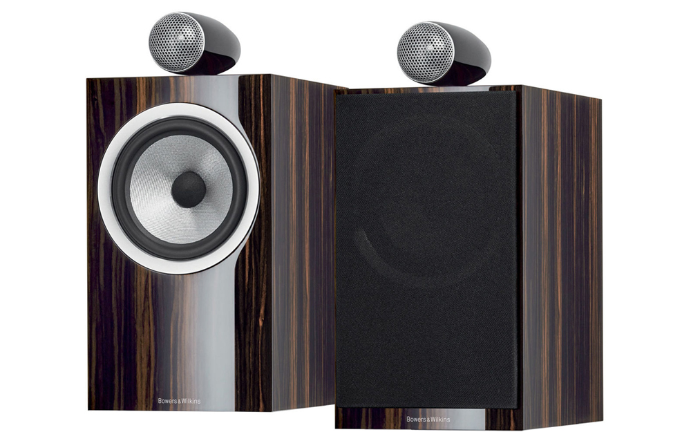 Lớp finish vân gỗ bóng tạo nên tính thẩm mỹ, hiện đại cho loa B&W 705 S2 Signature