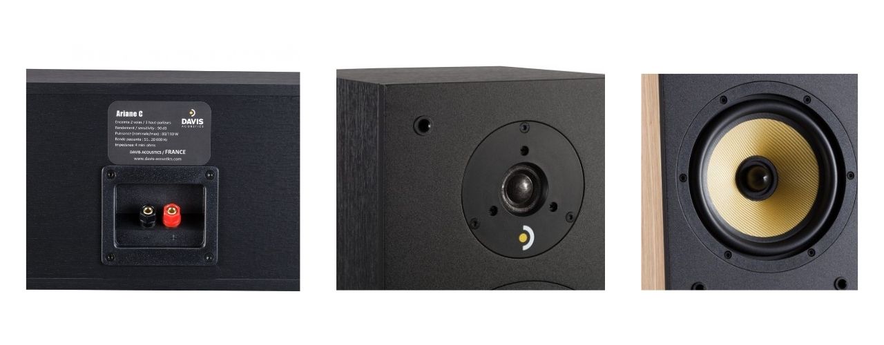 Loa center  Davis Acoustics Ariane C ch&iacute;nh h&atilde;ng gi&aacute; rẻ