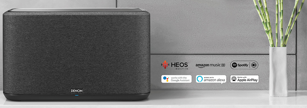 Âm thanh nổi hoàn hảo với tính năng HEOS của loa Denon Home 350