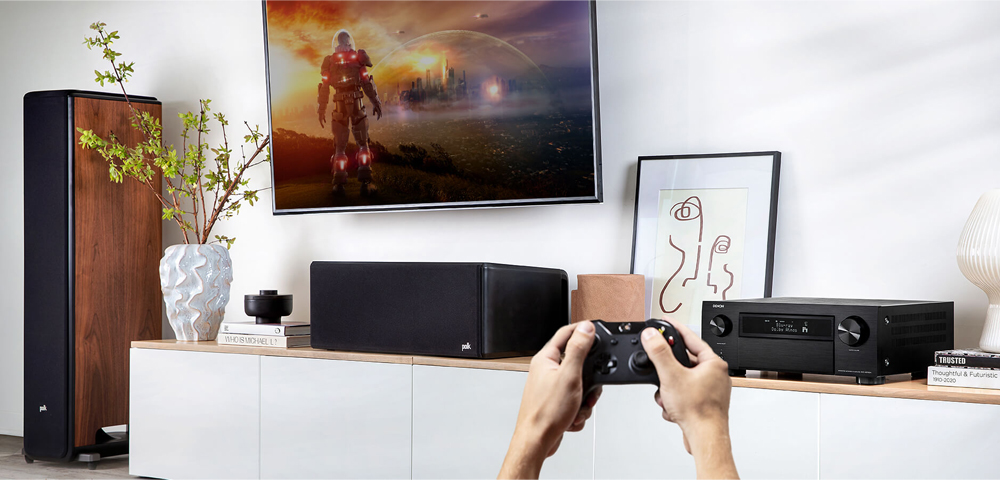 Chơi game không còn bị lag với AVR-X2700H nhờ trang bị tốc độ đường truyền 4K / 120Hz