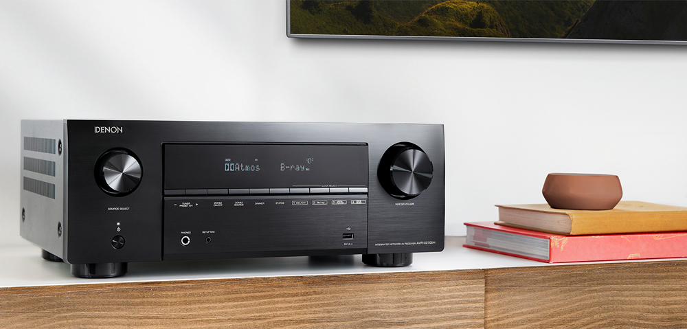 Denon AVR-X2700H trang bị 8K / 60Hz , 4K / 120Hz , các cổng HDMI mới nhất.