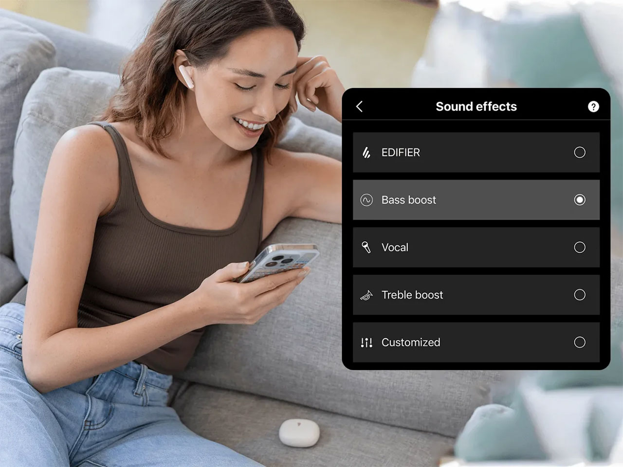 Tai nghe True Wireless chống ồn Edifier X5 Pro Gen 2 ch&iacute;nh h&atilde;ng gi&aacute; rẻ nhất