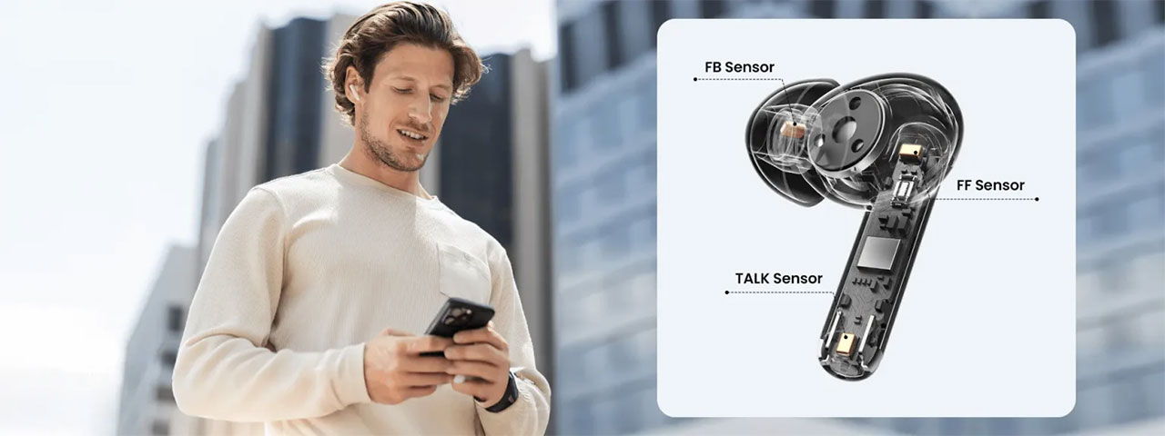 Tai nghe True Wireless chống ồn Edifier X5 Pro Gen 2 ch&iacute;nh h&atilde;ng gi&aacute; rẻ nhất