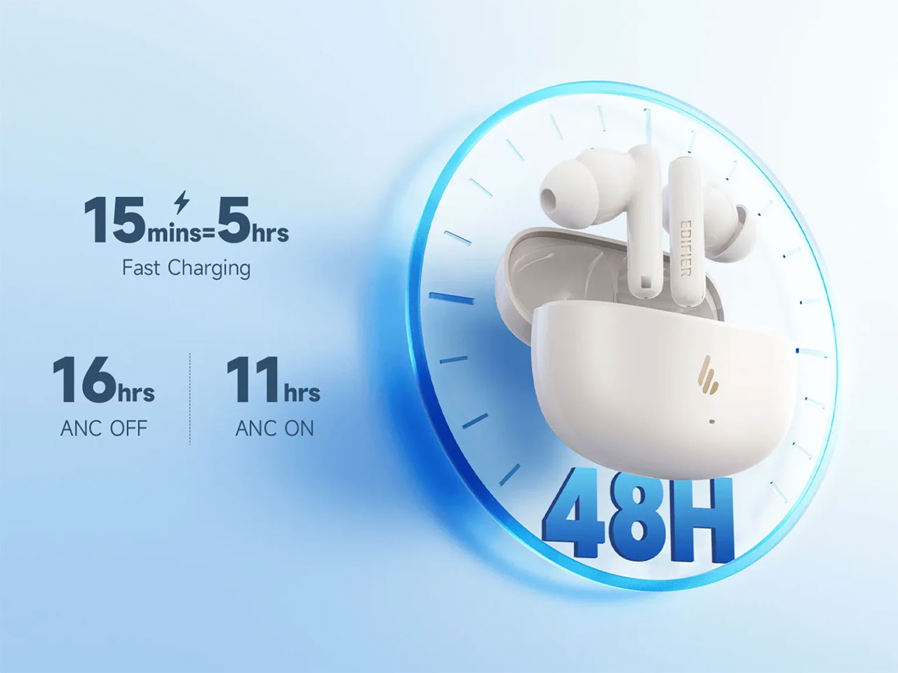 Tai nghe True Wireless chống ồn Edifier X5 Pro Gen 2 ch&iacute;nh h&atilde;ng gi&aacute; rẻ nhất