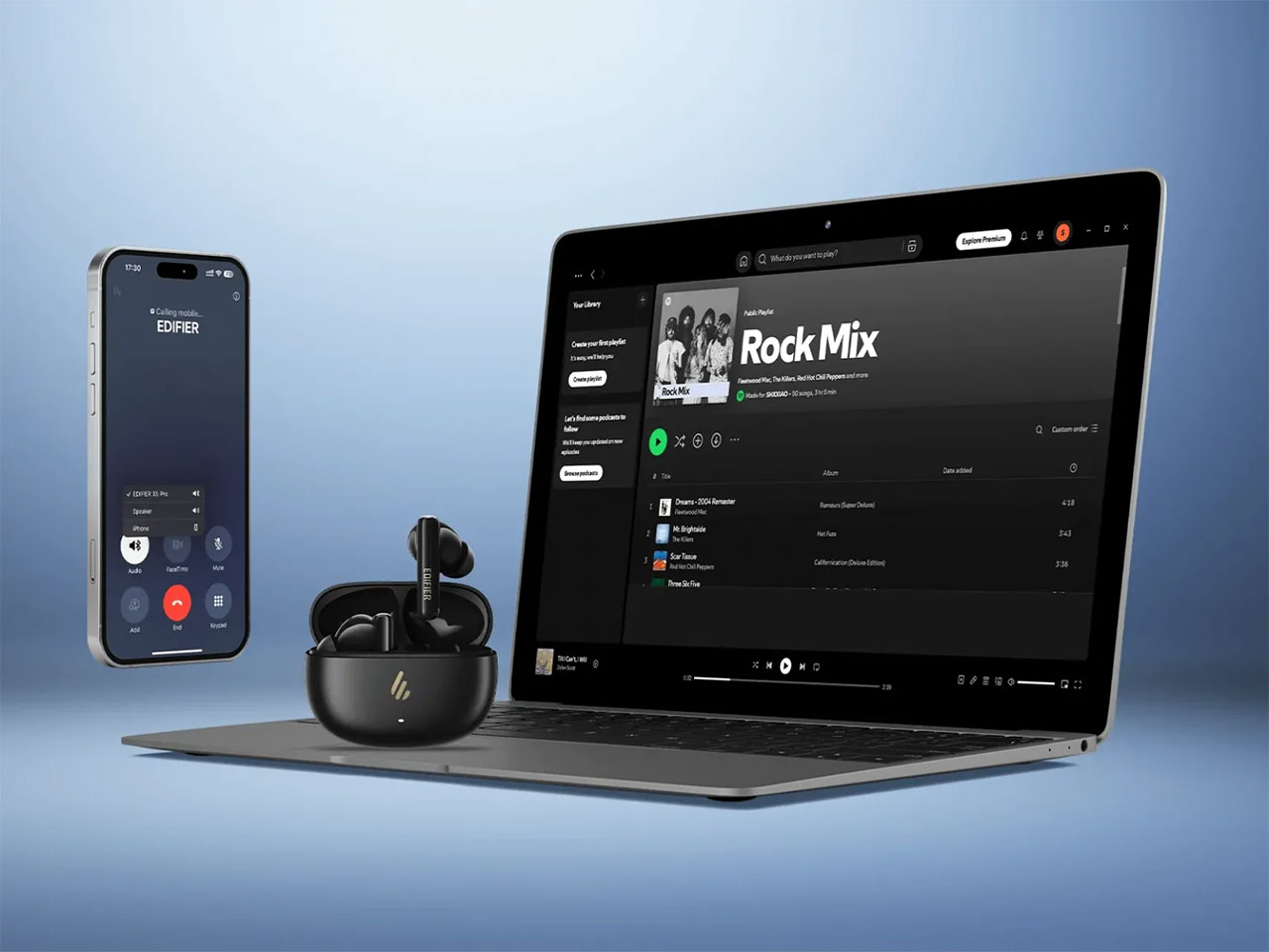 Tai nghe True Wireless chống ồn Edifier X5 Pro Gen 2 ch&iacute;nh h&atilde;ng gi&aacute; rẻ nhất