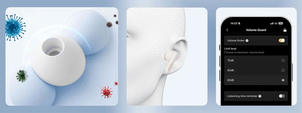 Tai nghe True Wireless chống ồn Edifier X5 Pro Gen 2 ch&iacute;nh h&atilde;ng gi&aacute; rẻ nhất