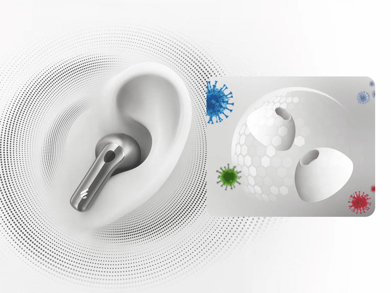 Tai nghe True Wireless chống ồn ho&agrave;n to&agrave;n Edifier EvoBuds Pro gi&aacute; rẻ