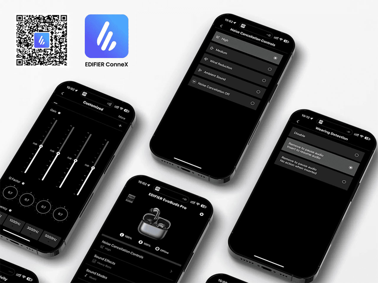 Tai nghe True Wireless chống ồn ho&agrave;n to&agrave;n Edifier EvoBuds Pro gi&aacute; rẻ