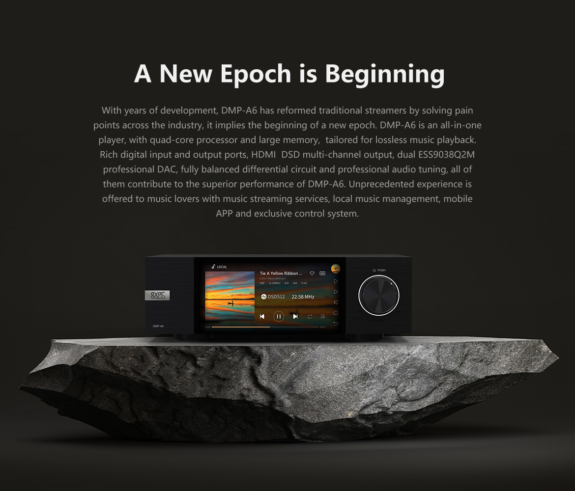 NETWORK STREAMER EVERSOLO DMP-A6